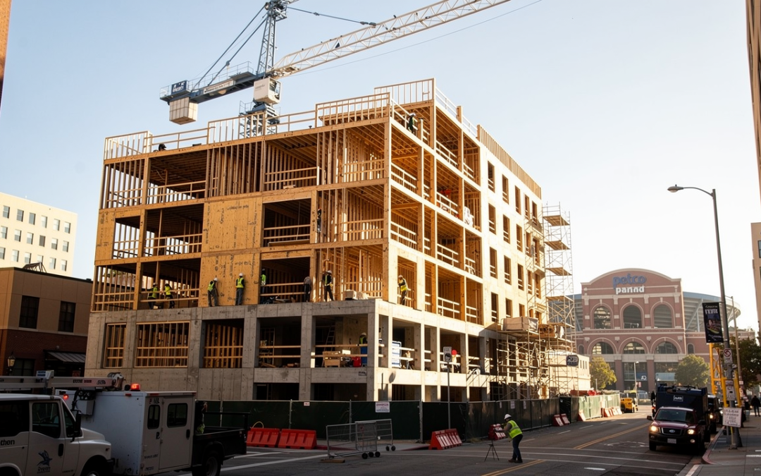 Multifamily podium construction underway in downtown San Diego East Village